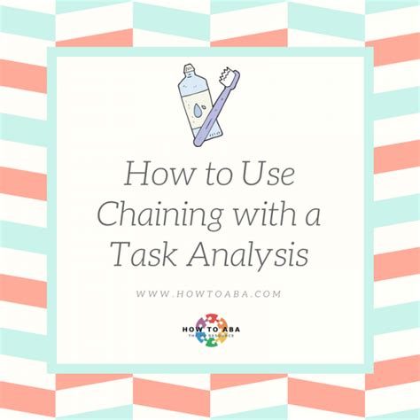 Image result for Task Analysis and Chaining