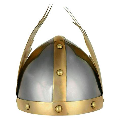 Crystal Handicrafts Medieval Knight Viking Helmet Wing Armor Fully ...