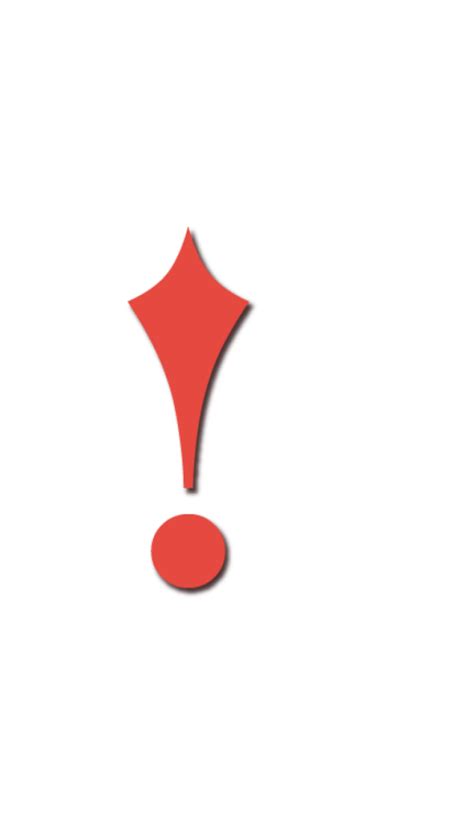 Download exclamation mark PNG image for commercial use - Photo #5070 ...