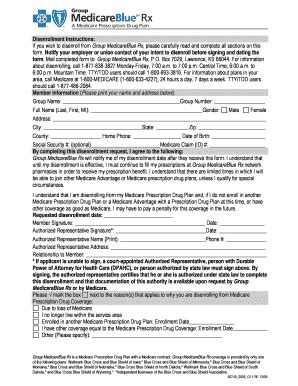 Disenroll Medco Form - Fill and Sign Printable Template Online