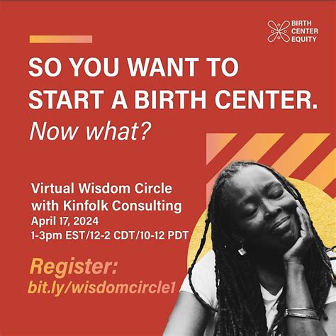 Kinfolk x BCE Present "So you want to Open a Birth Center? Now What ...