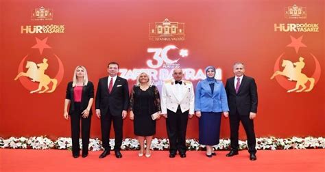 İstanbul Valiliğinden 30 Ağustos Zafer Bayramı resepsiyonuKartal Gazetesi