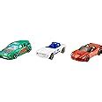 Hot Wheels Mattel (3 Pack) Plastic Cars, Design May Vary, Multicolor ...
