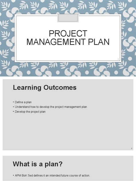 Image result for Project Management Plan Overview