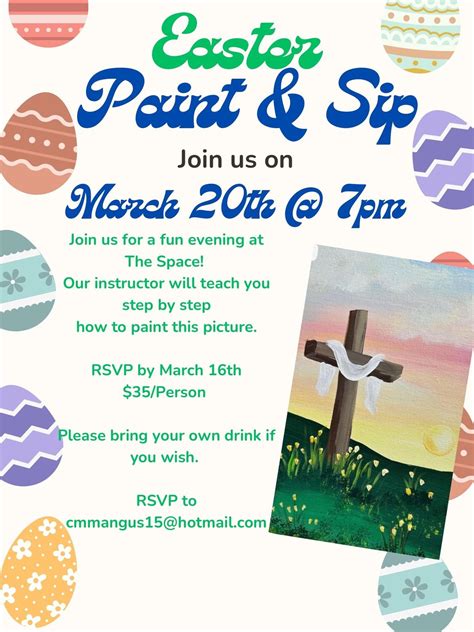 Easter Paint and Sip with Chynna Mangus, 146 Main St, Wray, CO, 20 ...