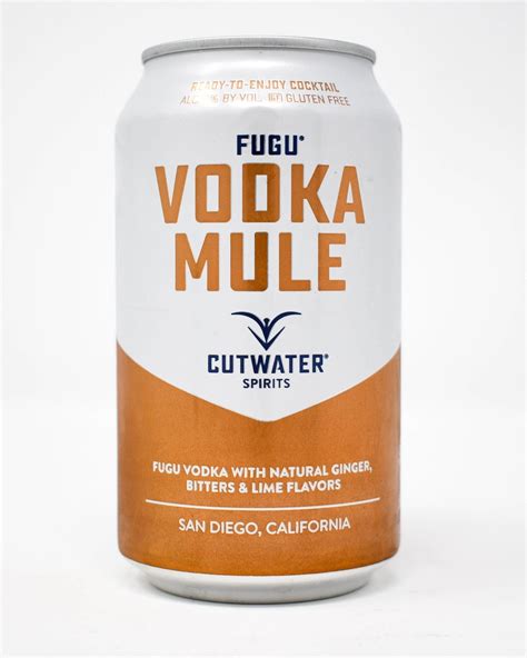 Cutwater, Vodka Mule, 12oz Can