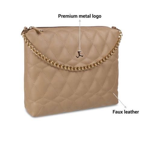 Buy Mochi Women Beige Hand Bags Zip Top Sling Online | SKU: 66-7673-20 ...