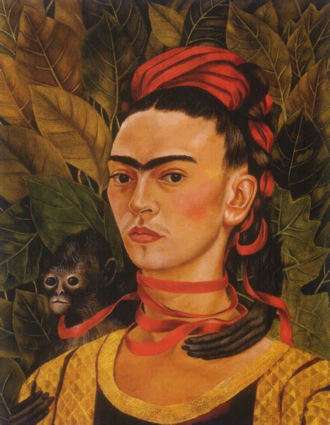 Self Portrait (1948) by Frida Kahlo – Artchive
