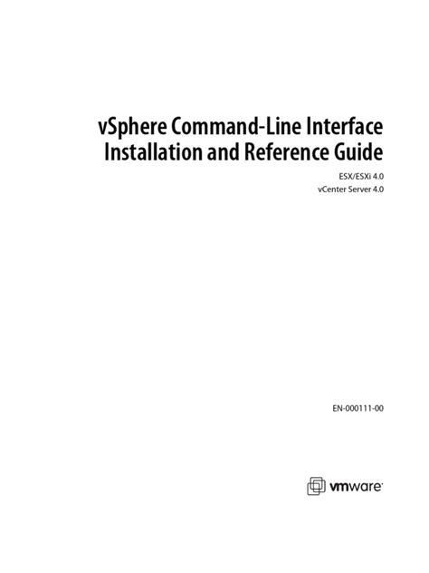 Image result for VMware CLI