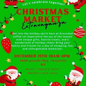 Grounded Coffee Christmas Market!, 4899 Pulaski Hwy 4899 Pulaski ...