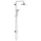 Euphoria System 310 Shower system with thermostatic mixer for wall ...
