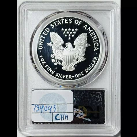 1996 Silver Eagles PCGS PR-70 DCAM Silver Eagle - Bob Paul Rare Coins