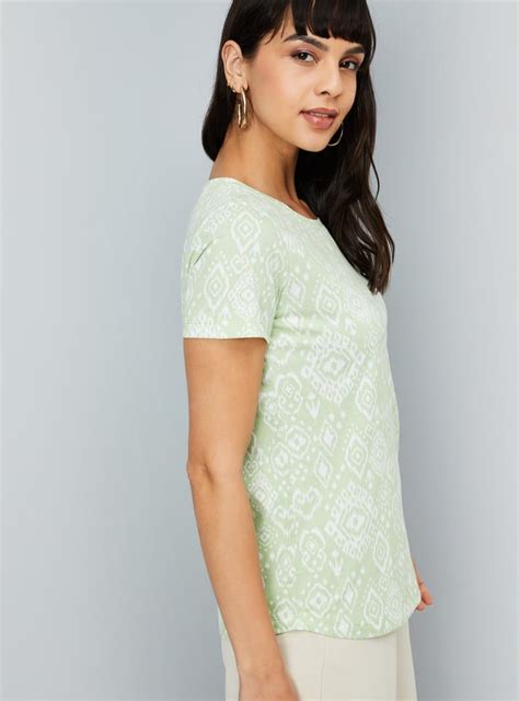 Buy Women Printed T-shirt Online at just Rs. 299.0 - 1000015260172 ...