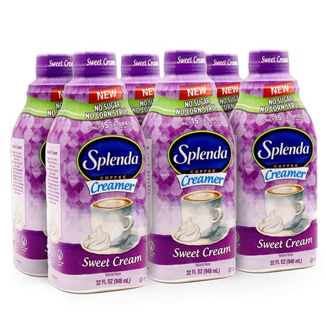 Amazon.com : SPLENDA Sugar Free, Low Calorie Sweet Cream Coffee Creamer ...