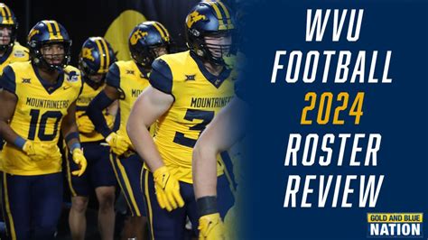 GBN's 2024 WVU football roster review