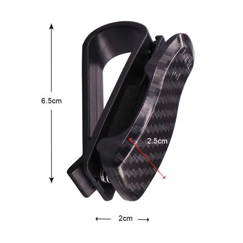 AllExtreme EXCGHB1 Car Sunglass Holder Eyeglasses Storage Fastener Sun ...