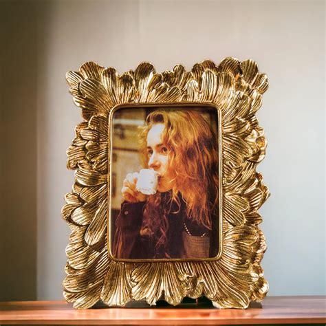 Art Street Retro Vintage Iris Flower Photo Frame For Home Decoration ...