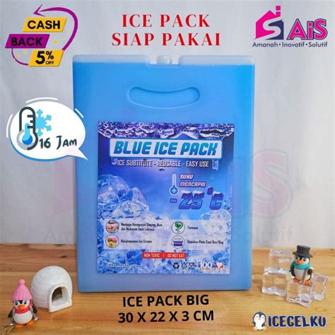 ICEGELKU ICE PACK BIG 30x22cm ICE PACK READY TO USE ICE GEL PACK BOX ...