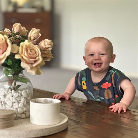 Emily Grey | beach days 💗 Ava clearly loves the water and being in the nude 😂 | Instagram