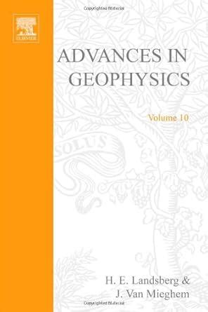 Buy Advances in Geophysics: v. 10 Book Online at Low Prices in India ...