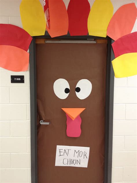 Preschool Door Ideas For Thanksgiving