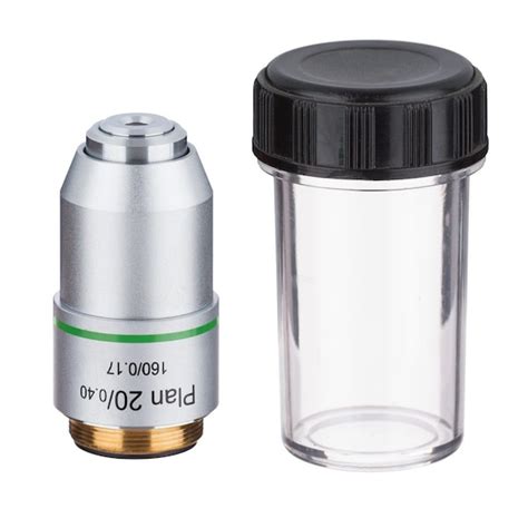 Amscope 20X Plan Achromatic Microscope Objective Lens PA20X | Zoro