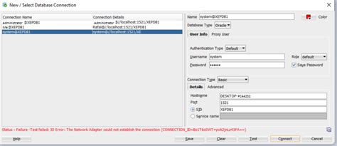 Image result for SQL Developer Database Connection