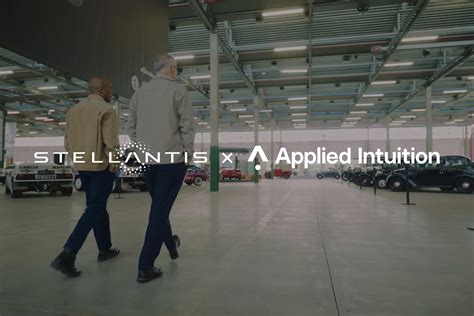 Stellantis 向けキャビン インテリジェンス | Applied Intuition