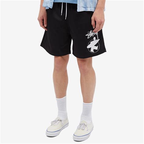 Stussy Surfman Mesh Shorts Black | END. (CN)