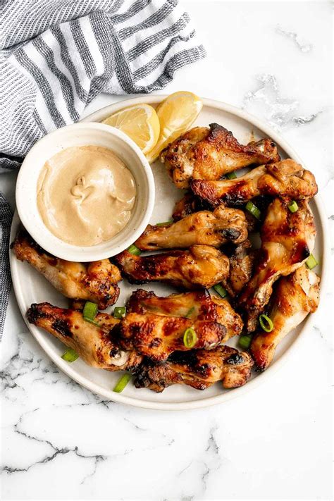 Honey Mustard Chicken Wings - Ahead of Thyme
