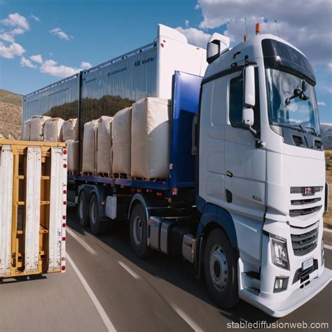 european trucks stuck at customs boarder Prompts | Stable Diffusion Online