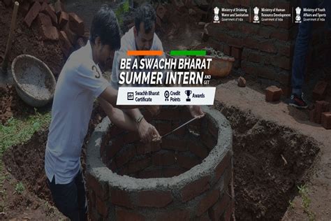 Key Activity of the Internship : At least 100 hour of Swachata related ...