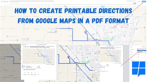 Image result for Google Maps Printable