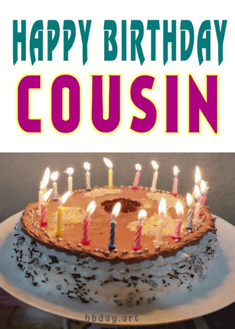 Happy Birthday Cousin Gif