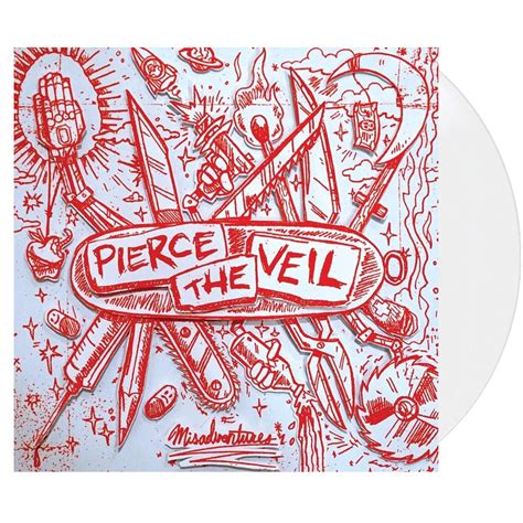 PIERCE THE VEIL Misadventures White Vinyl