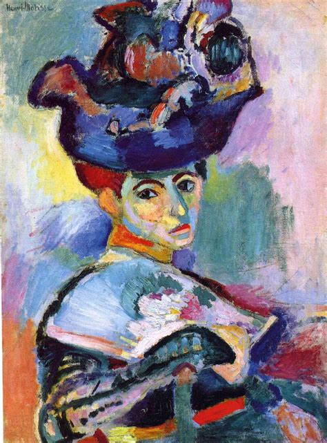 Woman With A Hat 1905 (Frau Mit a Hut) - Henri Matisse - Posters by ...