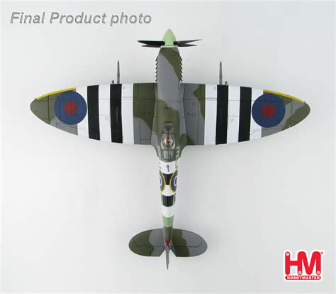 Spitfire IXc "MJ966" flown by Chef Denys Boudard, 340 Sqn. FAF, France ...