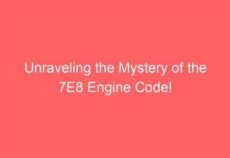 Check Engine Code 7E8 的图像结果