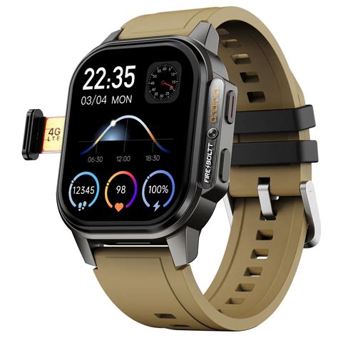 Fire-Boltt Snapp Smart Watch, Selfie Camera, 4G Nano-SIM Slot, 54.1mm ...