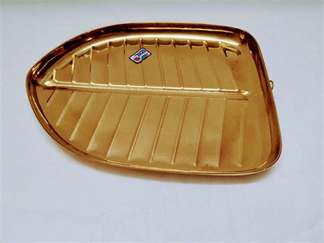 Brass Banana Leaf Plate| Return GIfts for Navartri| House Warming Gifts ...