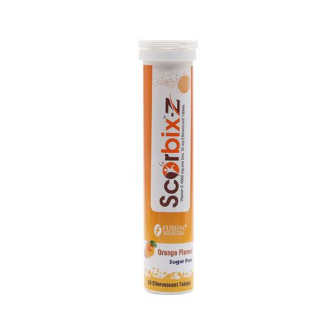 SCORBIX-Z EFFERVESCENT TABLETS KIT Price, Uses, Side Effects ...