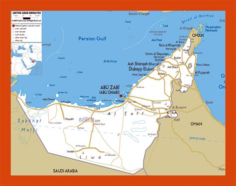 Street Map Of Arab Al