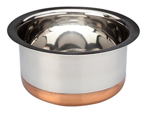 Buy Star HUB Stainless Steel Copper Bottom Tope Steel Topia Bhaguna ...