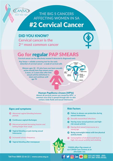 Cervical Cancer - CANSA - The Cancer Association of South Africa ...