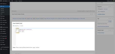 Image result for How to Insert a Script