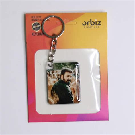 Mohanlal Photo Printed Keychain – Orbiz Creativez