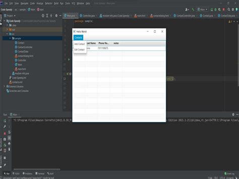 +JavaFX Contact Addressbook 的图像结果