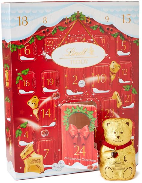 Lindt Bear Advent Calendar 250g : Amazon.de: Küche, Haushalt & Wohnen