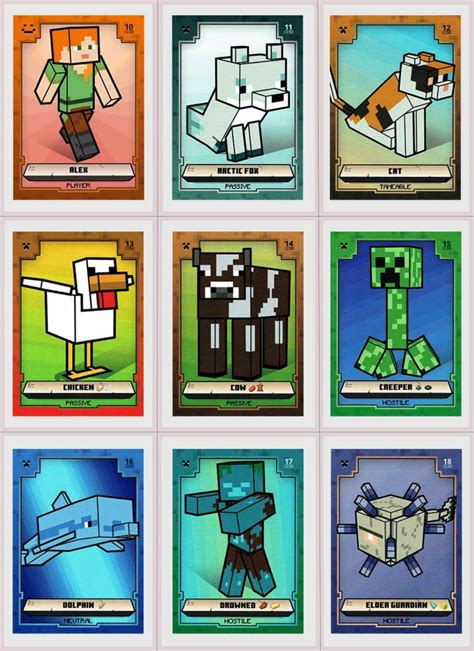 Minecraft Cards 的图像结果