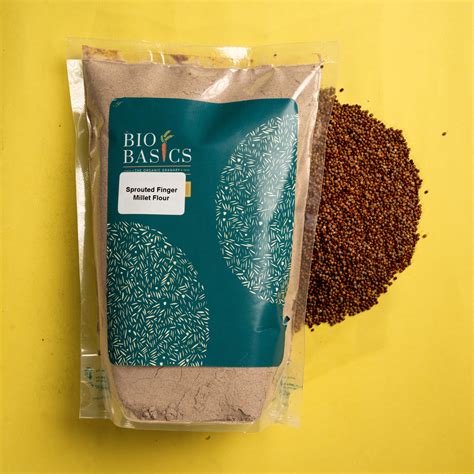 Buy Sprouted Finger Millet Flour Online - Bio Basics – biobasics